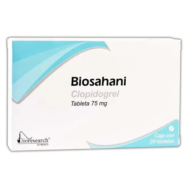 BIOSAHANI CLOPIDORGEL 75 mg 28 tabs