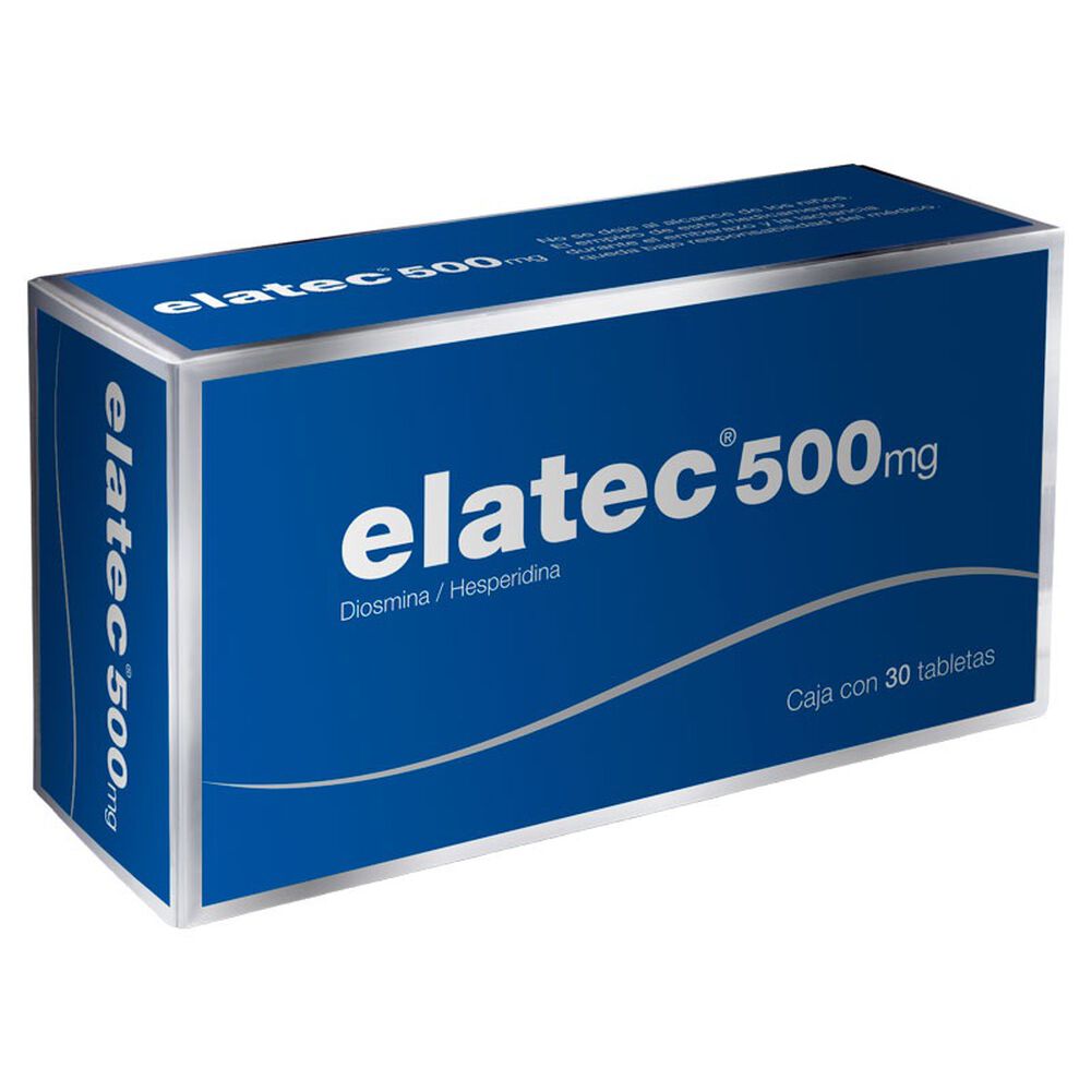 ELATEC DIOSMINA/HESPERIDINA 500 mg 30 tabs