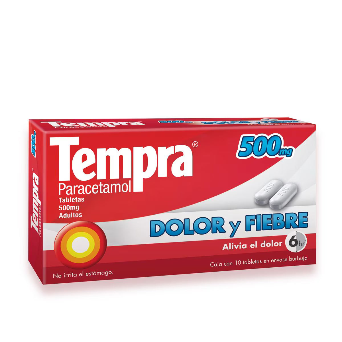 TEMPRA PARACETAMOL 500 mg c/10 tabs