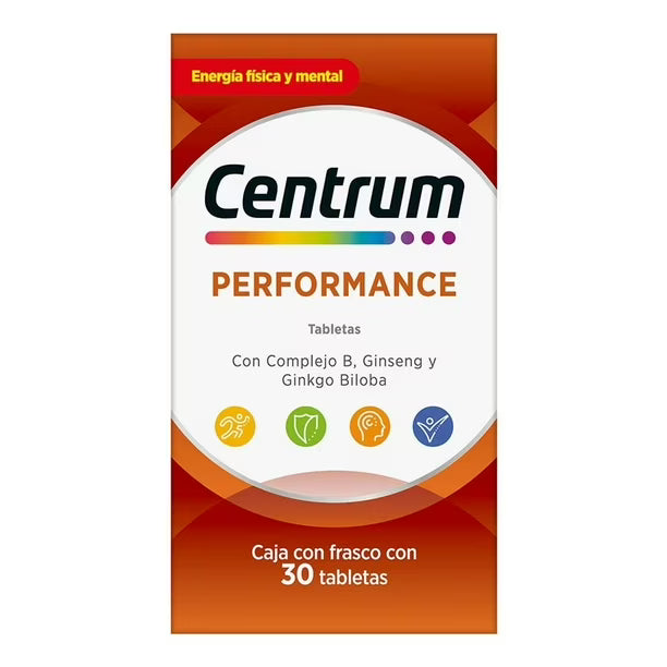 CENTRUM PERFORMANCE MULTIVITAMÍNICO 30 tabs