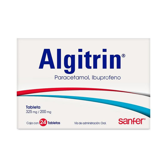 ALGITRIN PARACETAMOL/IBUPROFENO 325/150 mg 24 tabs