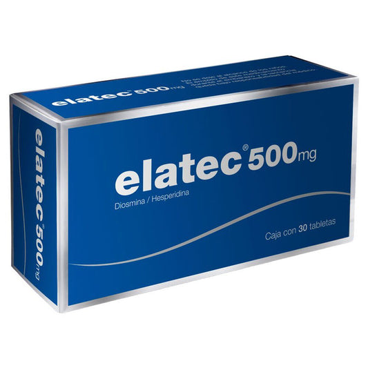 ELATEC DIOSMINA/HESPERIDINA 500 mg 30 tabs
