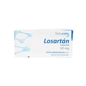 LOSARTÁN 50 mg c/30 tabs