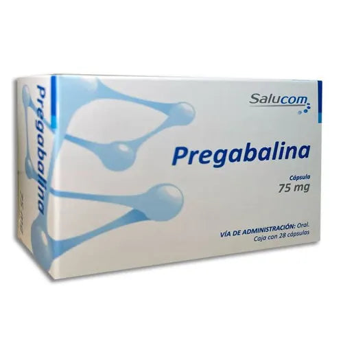 PREGABALINA 75 mg c/28 caps