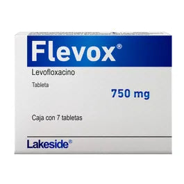 FLEVOX LEVOFLOXACINO 750 mg 7 caps