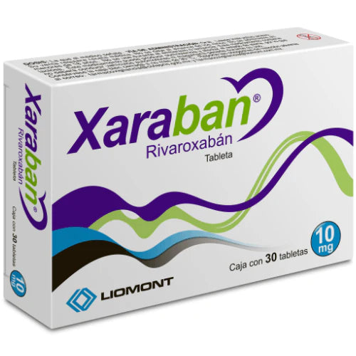 RIVAROXABÁN 10 mg 30 tabs