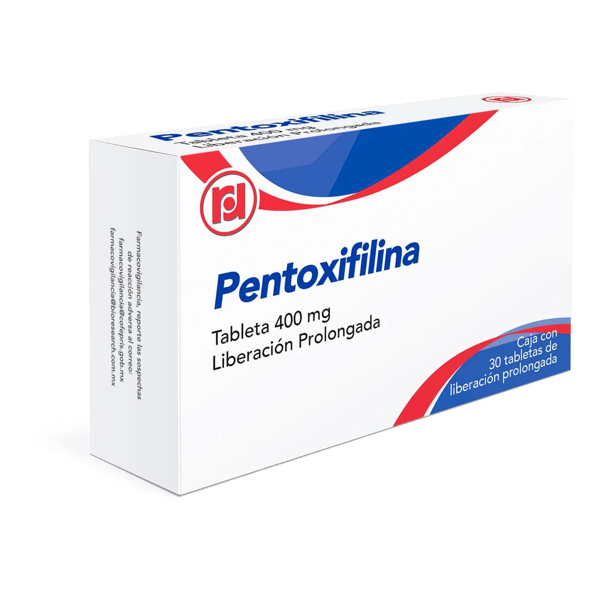 BIOTERO PENTOXIFILINA 400 mg 30 tabs