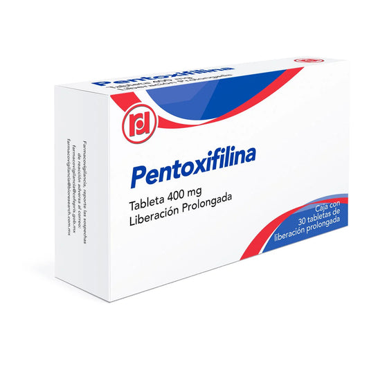 BIOTERO PENTOXIFILINA 400 mg 30 tabs