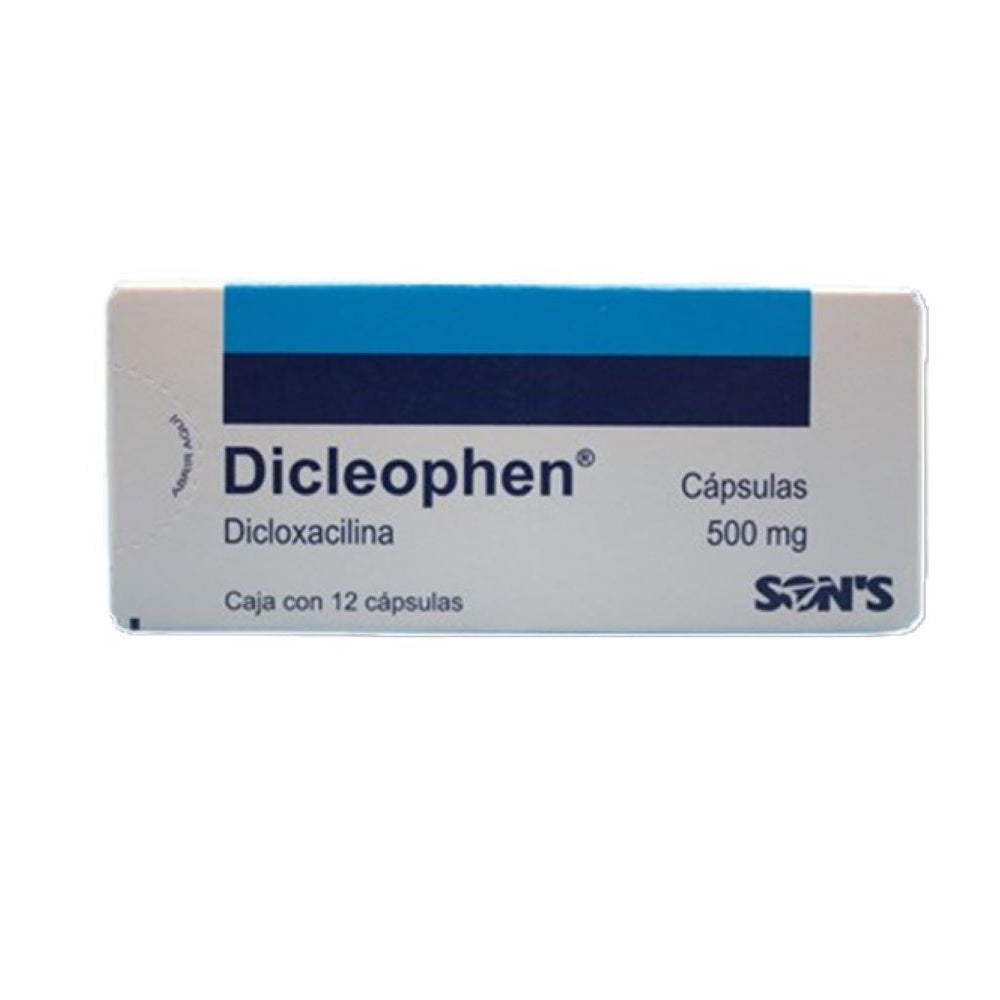 DICLEOPHEN DICLOXACILINA 500 mg c/12 caps
