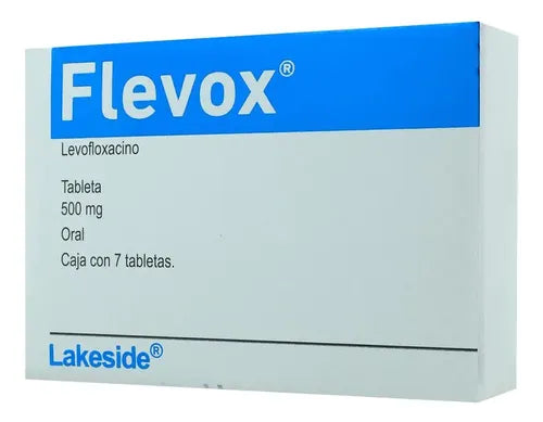 FLEVOX LEVOFLOXACINO 500 mg 7 caps